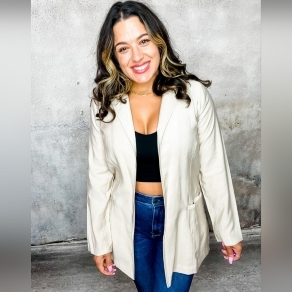 Kori tan blazer‎